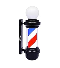 サインポール Amazon.co.jp : WDZD 73 cm サインポール、赤ストライプ床屋の