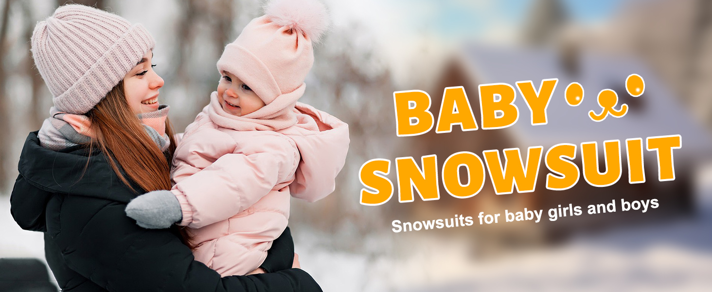 Unisex Baby Snowsuit