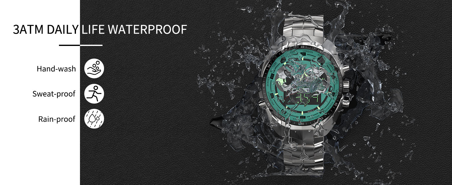3ATM DAILYLIFE WATERPROOF