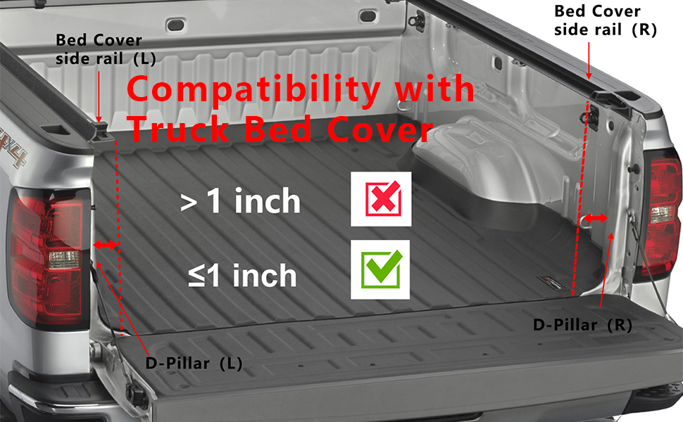 Compatibility with Truck Bed Cover