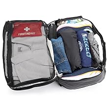 Picture of Crew Pack opened with items inside