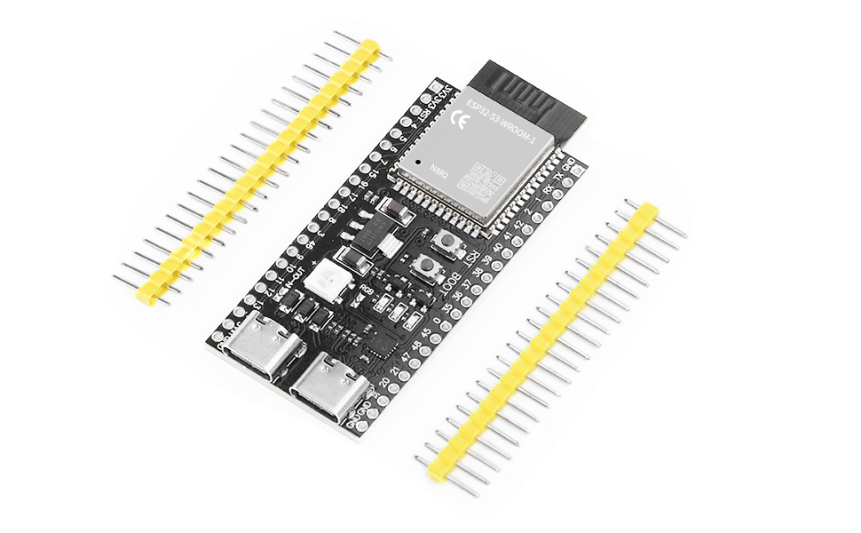 ESP32 S3 DevKitC 1 N8R2 ESP32 S3 WROOM1 N8R2 Placa de conexión WiFi ...