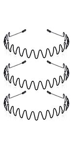 metal hair band for men women's headband