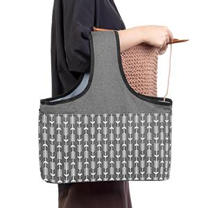 kniting wrist bag