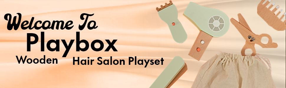 Wooden Kids Hair Salon