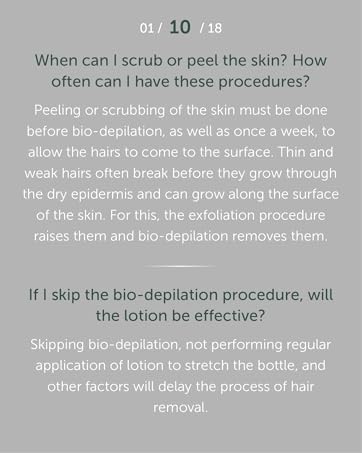 If I skip the bio-depilation procedure, will the Makeda lotion be effective?