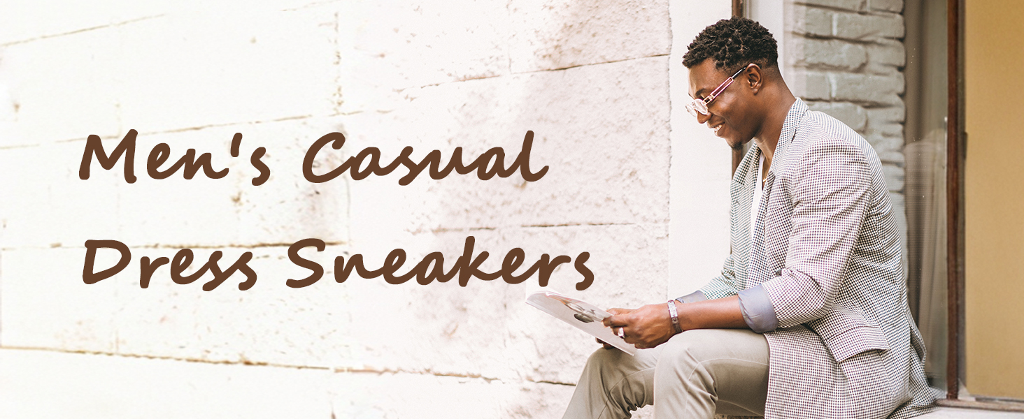 Mens Casual Dress Mesh Sneakers