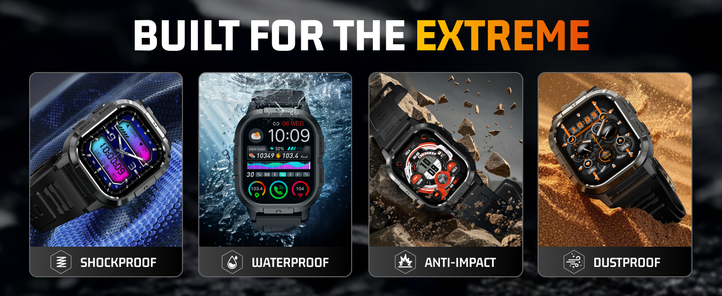 military smart watch for men