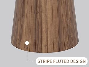 stripe fluted design