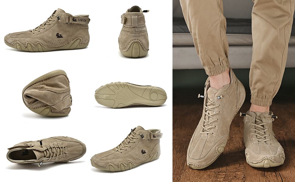 Italian Suede Shoes Men's