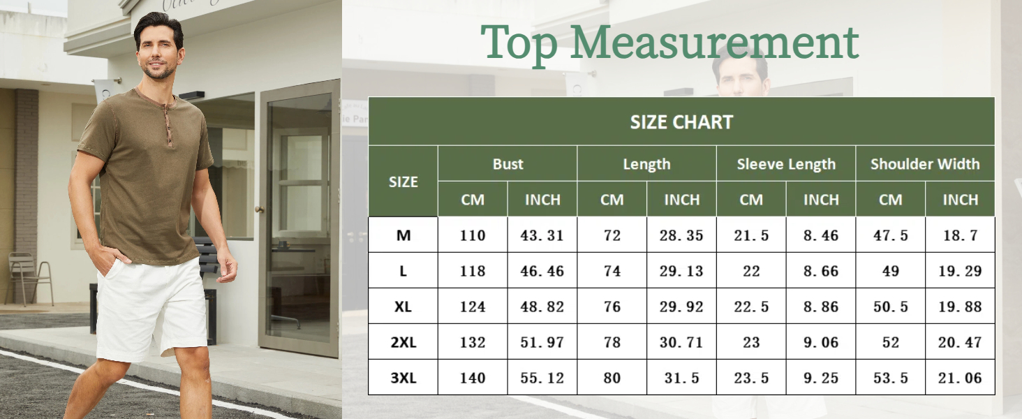 Men&#39;s Casual Henley Shirts
