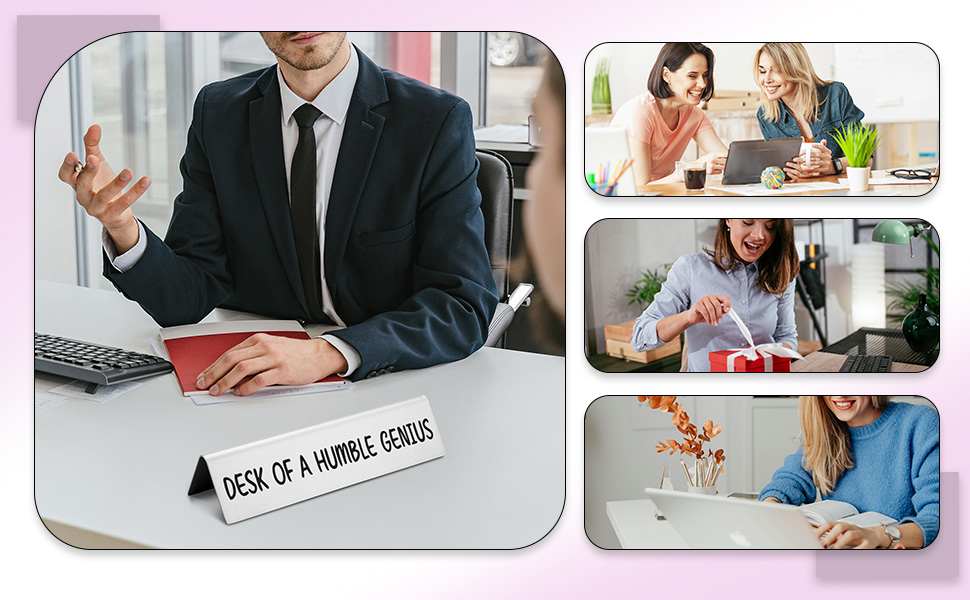 novelty nameplate desk sign 824