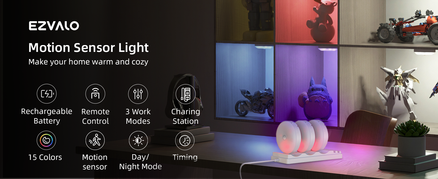 Motion sensor light indoor