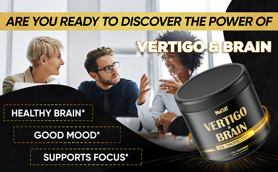 Nuqiit - Vertigo & Brain - 27200mg-120caps