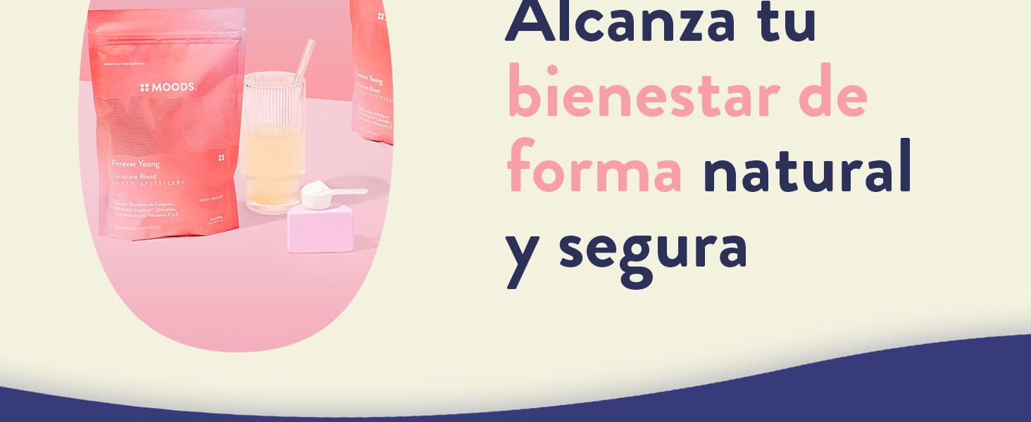Suplemento Péptidos Bioactivos de Colágeno Hidrolizado, Glutatión, Ácido Hialurónico