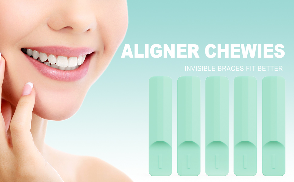 Chewies for Invisalign Aligner,10 Pieces Colorful Aligner