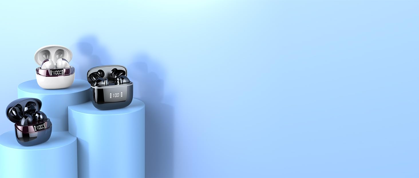 ROMOKE Auricolari Bluetooth
