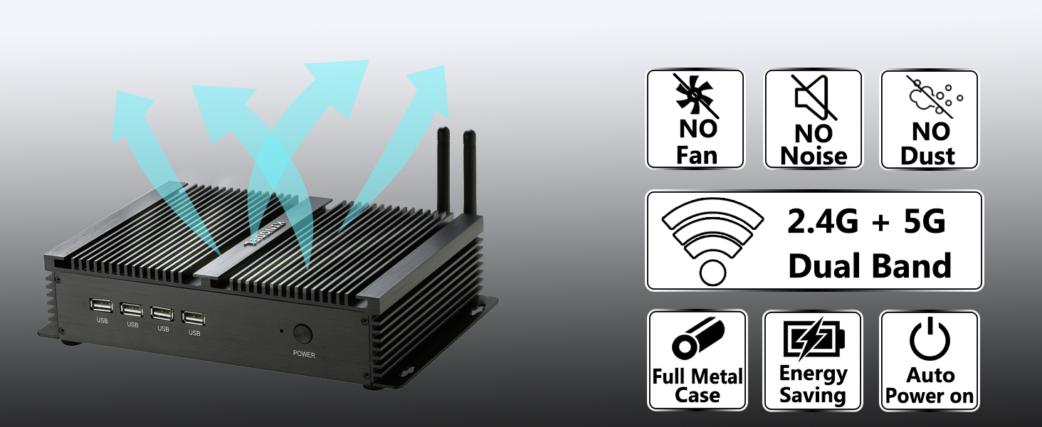 fanless mini pc