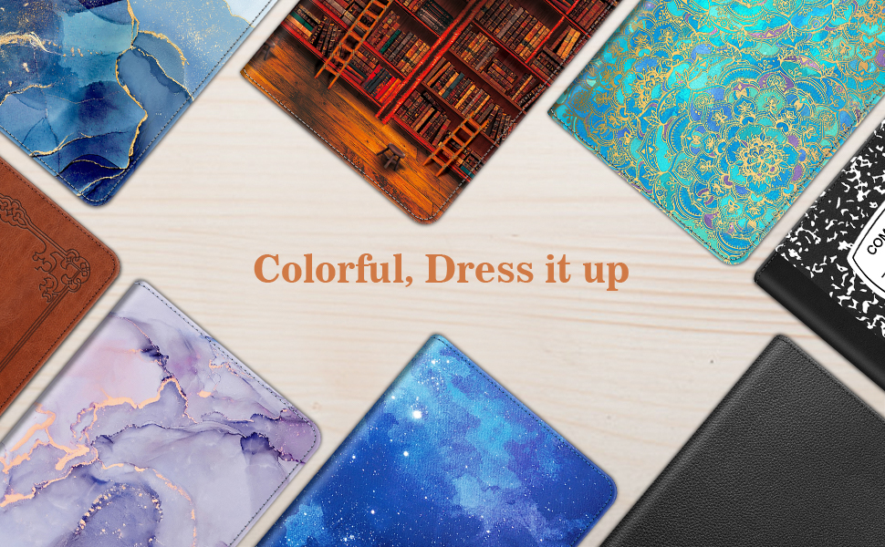 All new Kindle 2022 11 gen screen protector leather foldable slim cover accessories