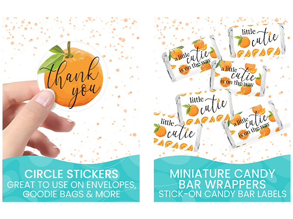 amazon-com-orange-little-cutie-baby-shower-favor-mini-candy-bar-stickers-45-count-home-kitchen for Little Cutie Stickers Printable Free Printable Amazon.com: Orange Little Cutie Baby Shower Favor Mini Candy Bar Stickers - 45 Count : Home & Kitchen for Little Cutie Stickers Printable Free Printable