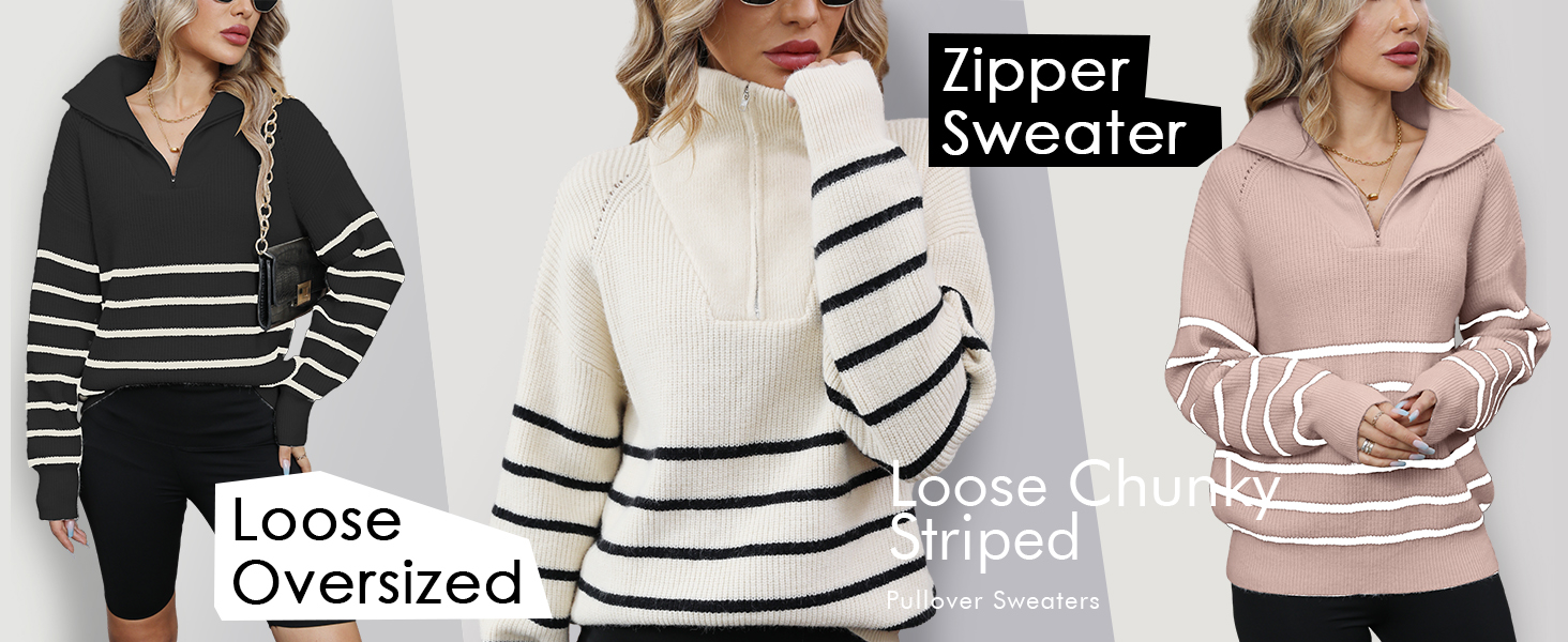 Zipper Sweater