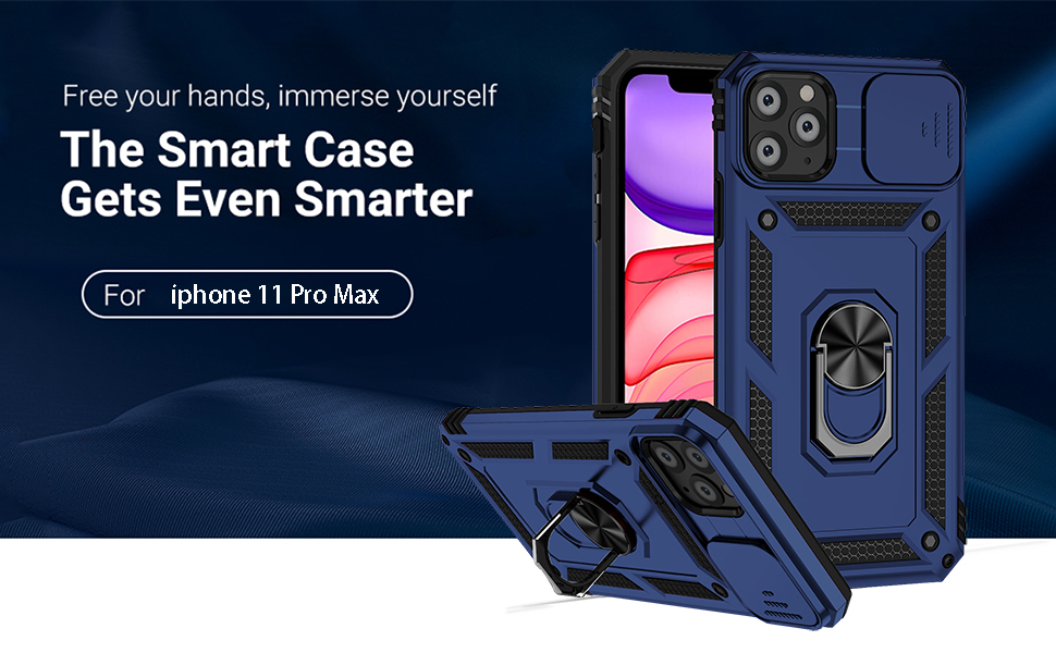 Amazon.com: for iPhone 11 Pro Max Case with Camera Lens Cover HD