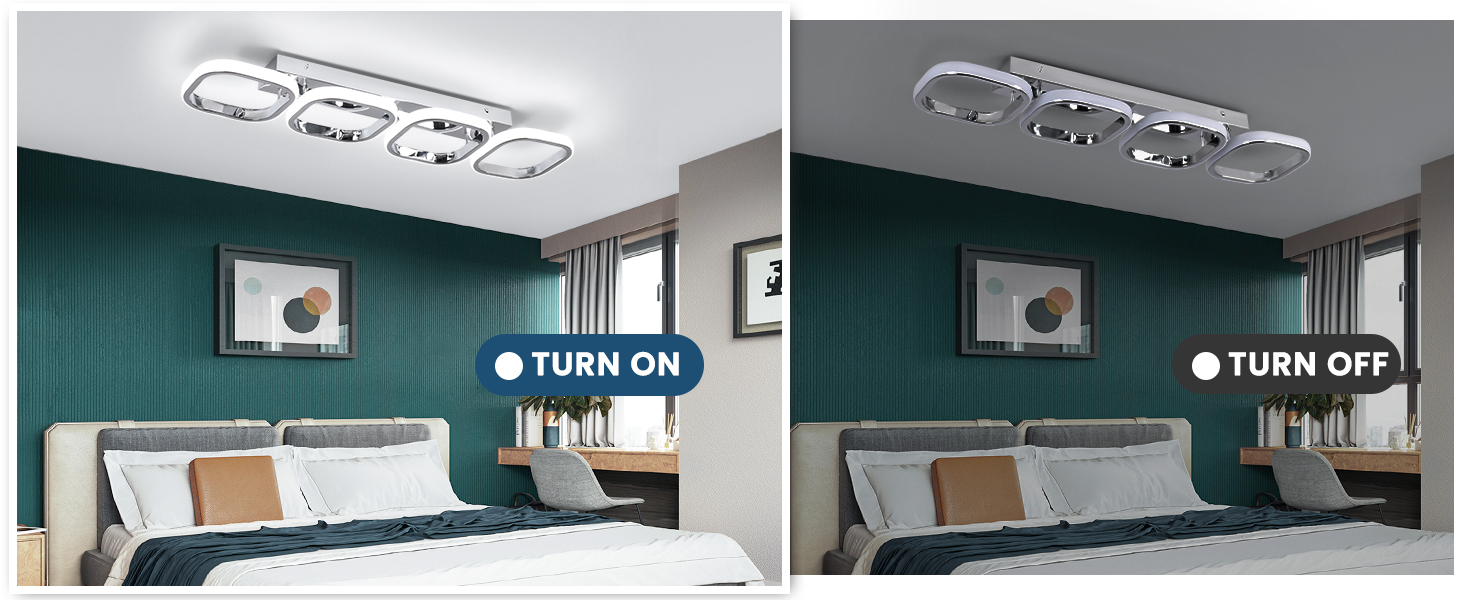 EIDISUNY Modern LED Ceiling Lights for bedroom