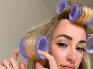 No heat, no fuss, just beautiful curls with our hair rollers