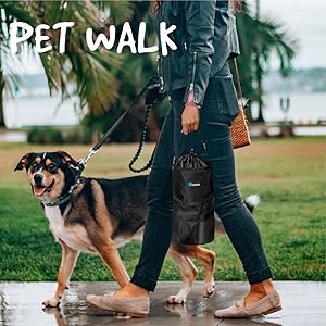 pet food bag and water bowl for walking hiking backpacking outdoors camping