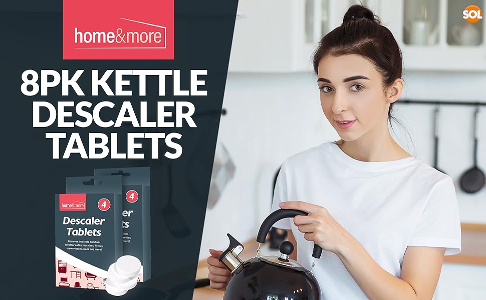 8pk Kettle Descaler Tablets Kettle Limescale Remover Kettle Descaler