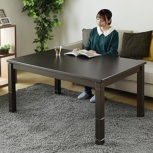 家具調こたつ 1200mm×800mm×445mm OSN-120FN 家具調こたつ
