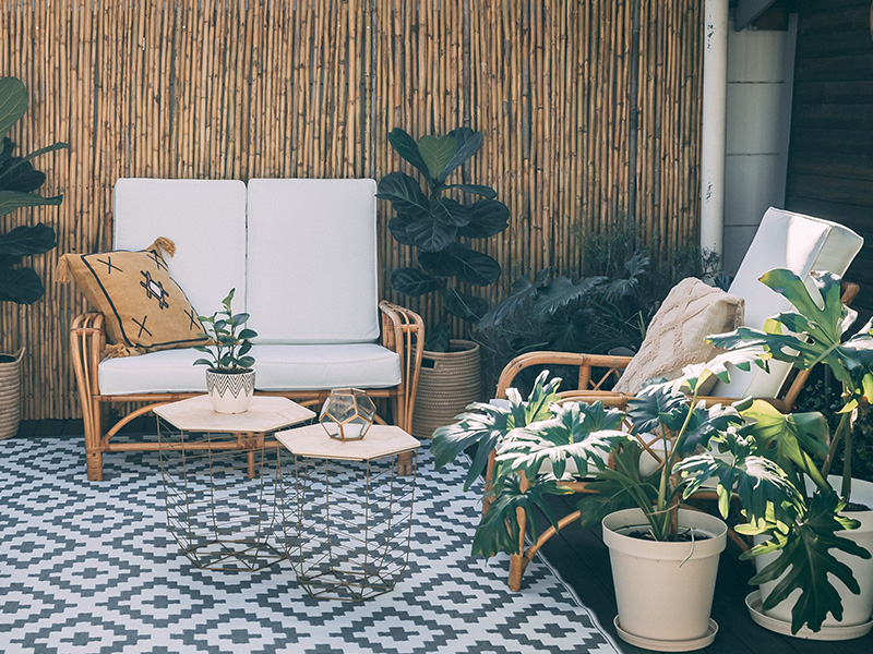 rattan chair