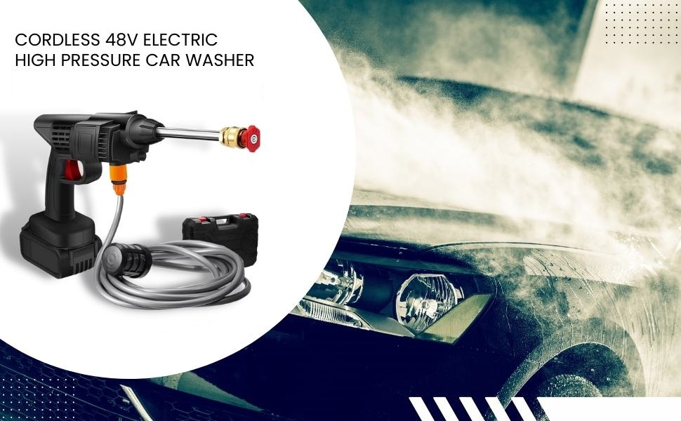 Cordless 48V Electric High Pressure Car Washer
