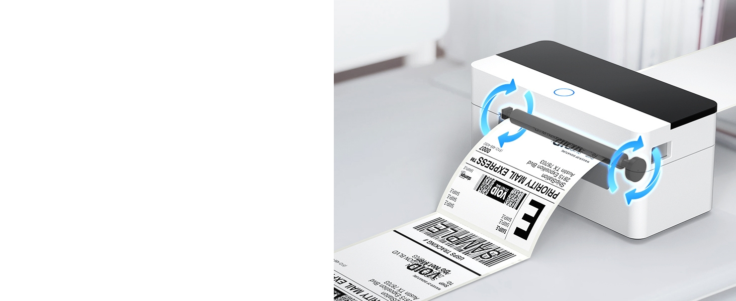 OFFNOVA Shipping Label Printer, 4x6 Label Printer for Shipping Packages