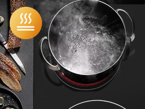 Built-in Ceramic Hob, 4 Zones Electric Cooktop In Black, 6600W Total Output, With Dual & Oval Zone Touch Control Timer Child Lock Gasland Chef CH604BF 17 Ceramic Hob