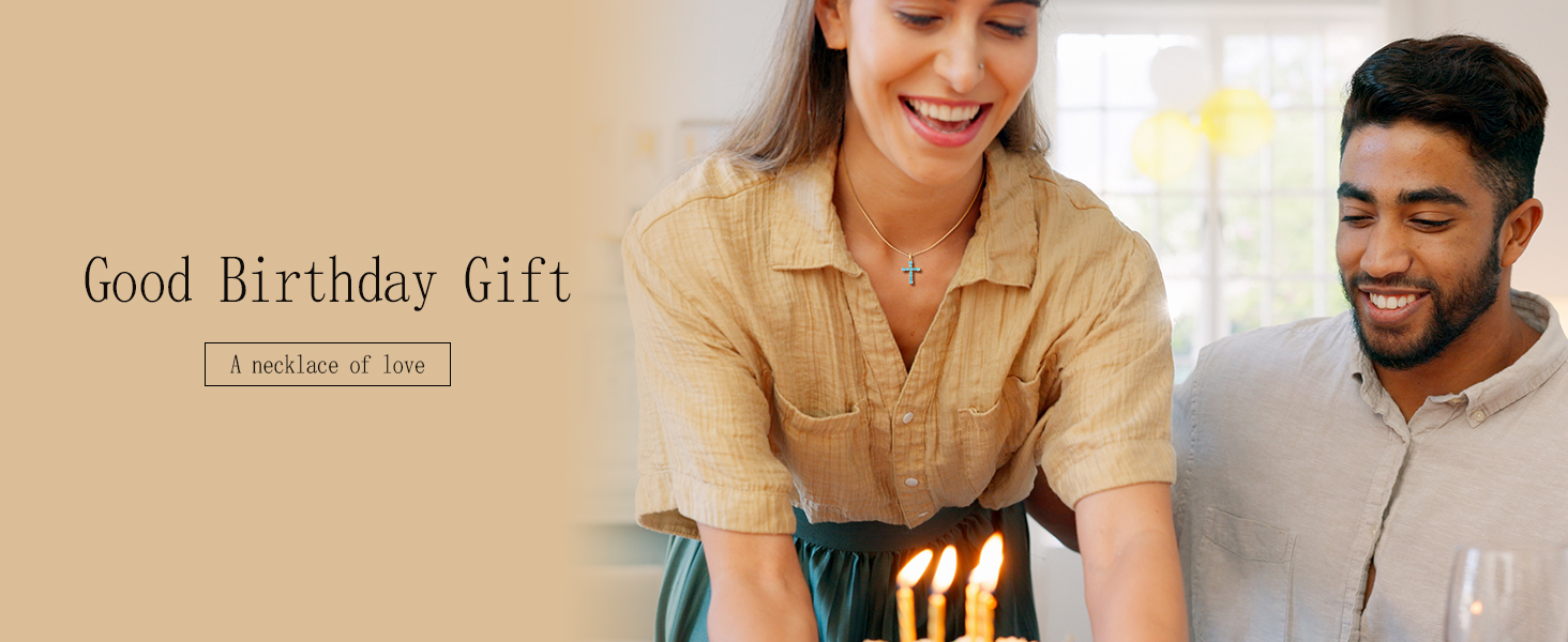 Gold Cross Necklace for Woman