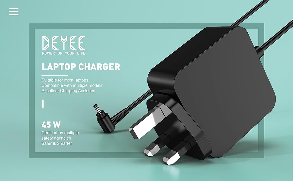 19V 2.37A 45W Laptop Charger for ASUS E203 E203M E203MA E203N E203NA