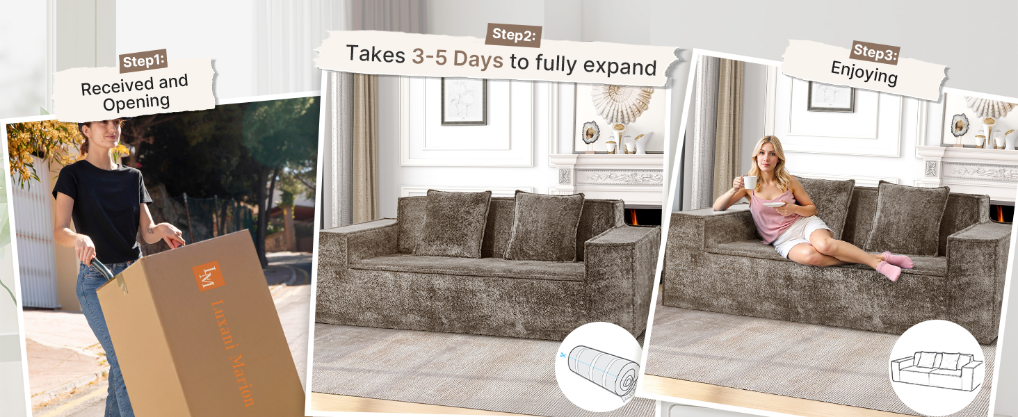 boneless couches for living room