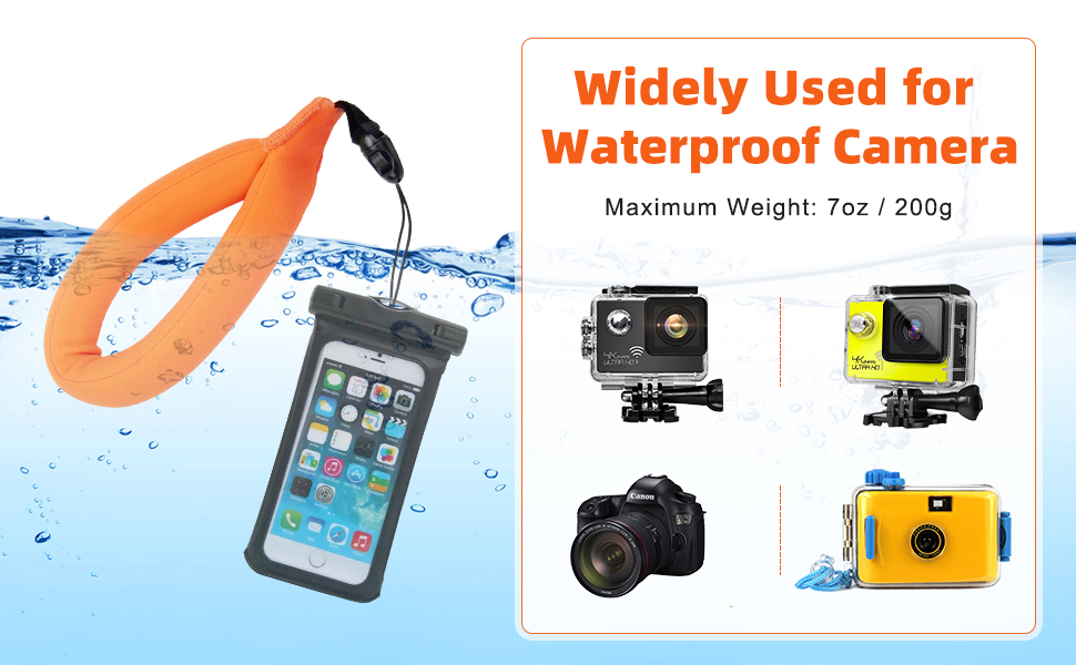 Camera Floats Straps