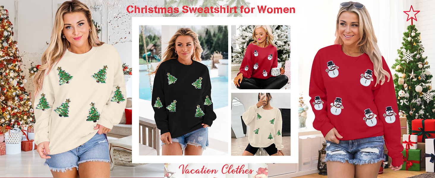 christmas sweaters for women