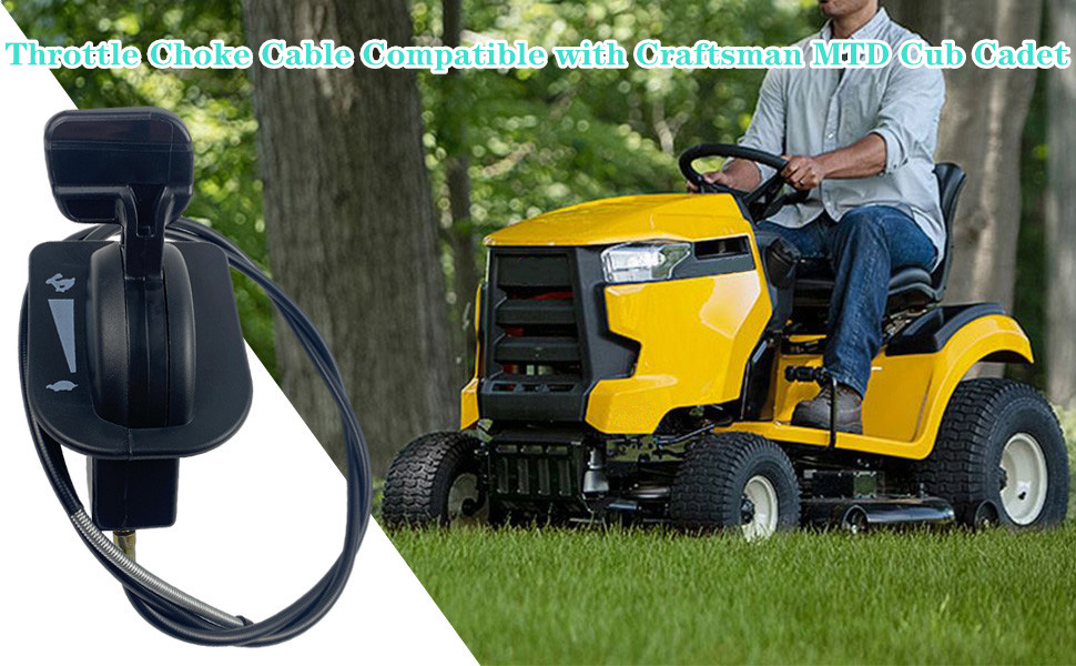 YzusGomumu 94605098C Throttle Choke Cable Compatible with