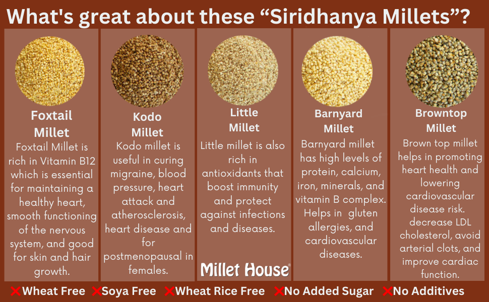 Millet House Sprouted Siridhanya Millets Malt 500gm 30 Natural