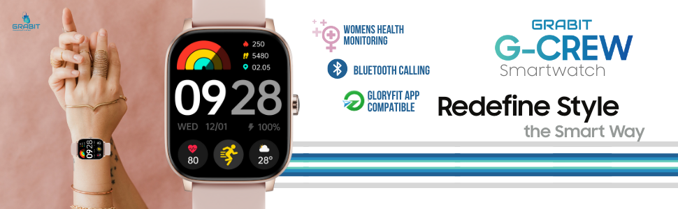 ساعة ذكية للاتصال بالبلوتوث مع شاشة اي بي اس اتش دي مقاس 2 انش وشاشة تعمل باللمس بالكامل وميزة اس او اس