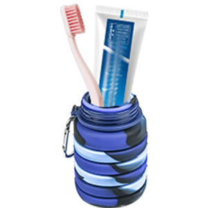 WATMHHJQ Silicone Water Bottle, Collapsible, 500ml 16oz Sports Foldable with Carabiner, for Outdoor