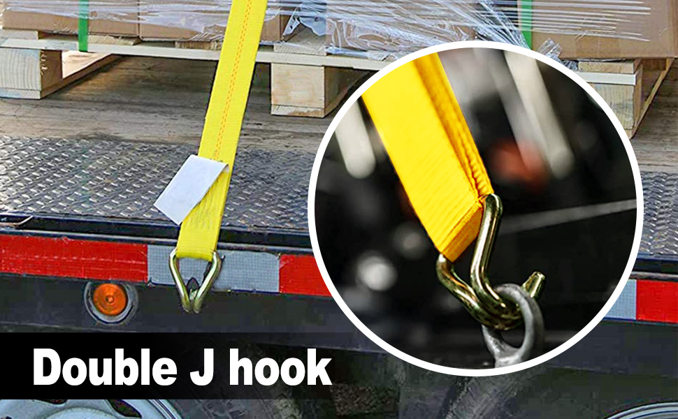 ANLU LOAD 2IN x 27FTRatchet Tie Down Strap,Heavy Duty StrapsWLL3,333LbsBS10