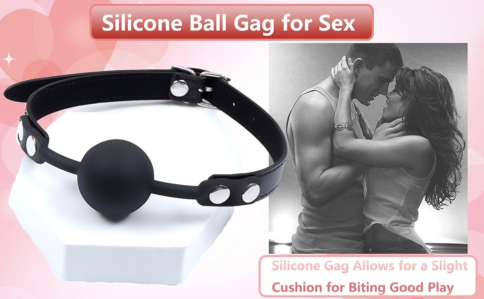 Silicone Ball Gag for Sex