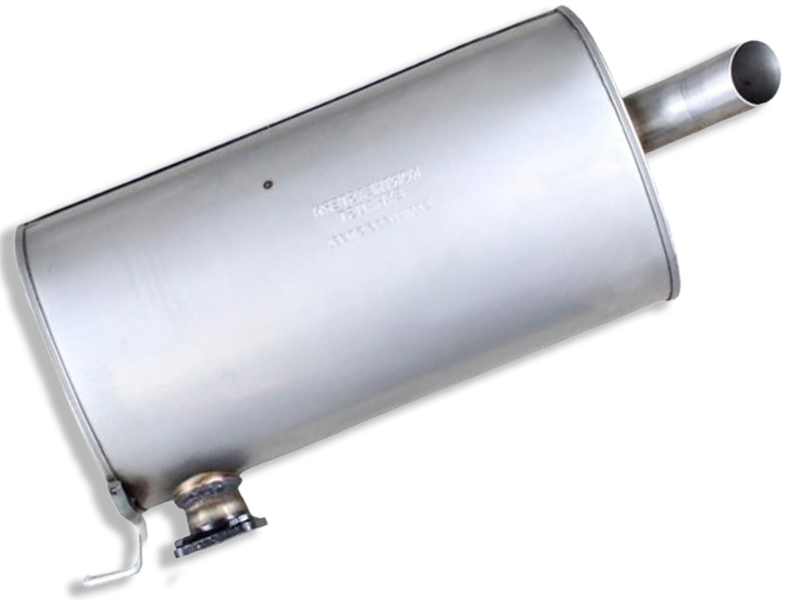 Northeastern Exhaust Stainless Steel Rear Muffler Exhaust