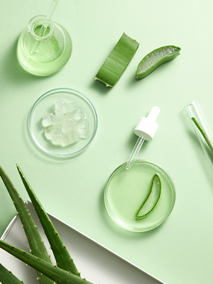 aloe vera extracted oil