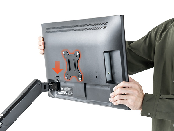 SANWA SUPPLY サンワサプライ 高耐荷重水平多関節モニターアーム BK Amazon.co.jp: サンワダイレクト モニターアーム 32インチ対応