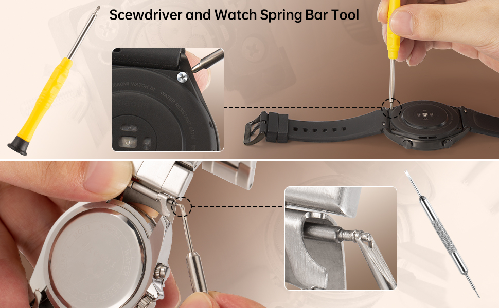 EVENTRONIC Watch Repair Tool Kit,Professional Watch Back Removal Tool